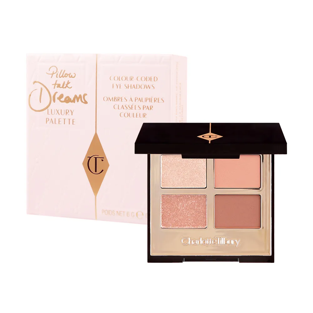 Charlotte Tilbury 四色眼影盤(5.2g 6g)-#exaggereyes #pillow talk 歷史價格詳細信息