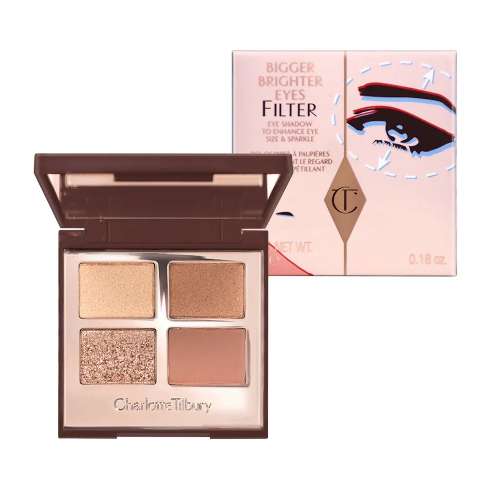 Charlotte Tilbury 四色眼影盤(5.2g 6g)-#exaggereyes #pillow talk 歷史價格詳細信息