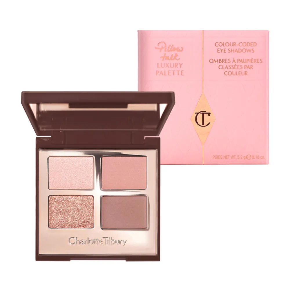 Charlotte Tilbury 四色眼影盤(5.2g 6g)-#exaggereyes #pillow talk 歷史價格詳細信息