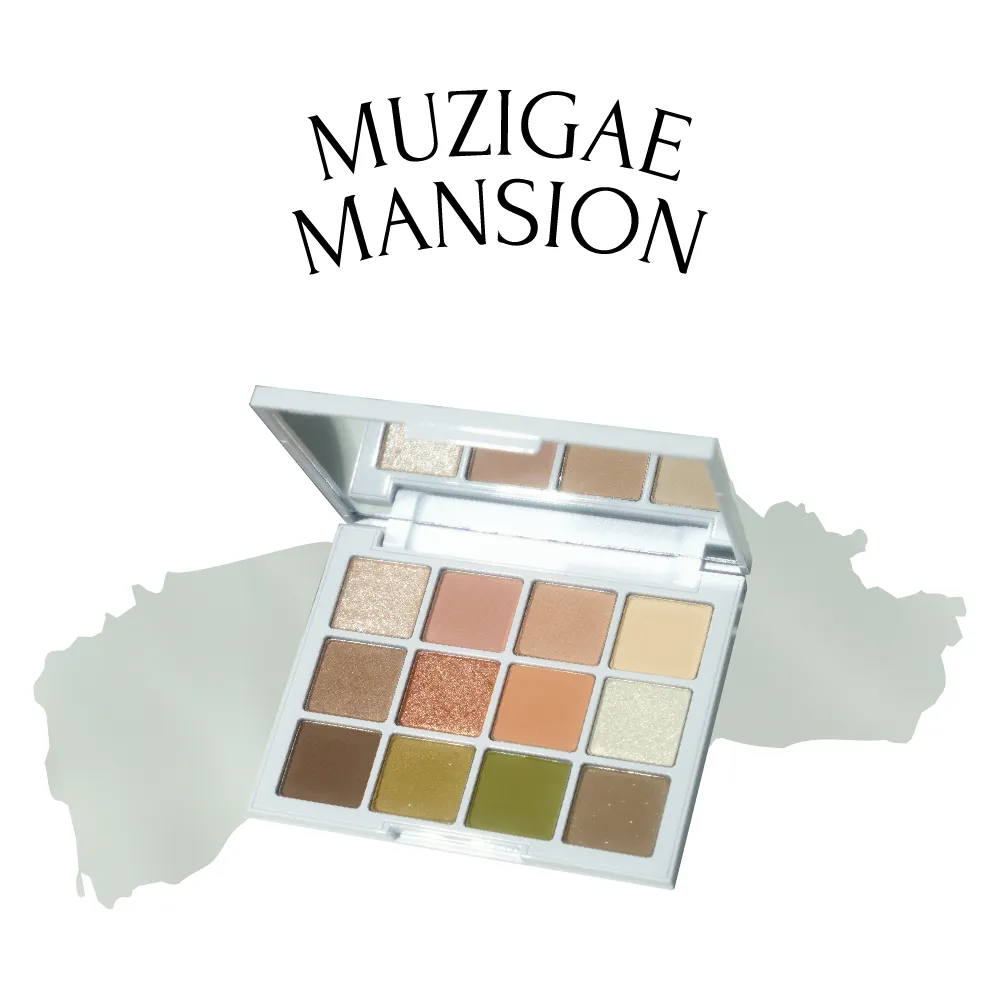 【Muzigae Mansion】 水波紋12色眼影盤  11g任選 官方旗艦店 歷史價格詳細信息