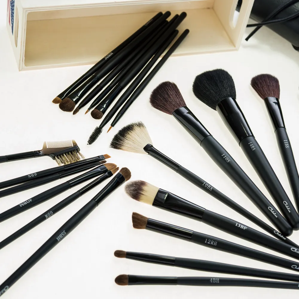 GALATEA葛拉蒂鑽顏系列- 長柄黑原木15支裝專業刷具組 歷史價格詳細信息