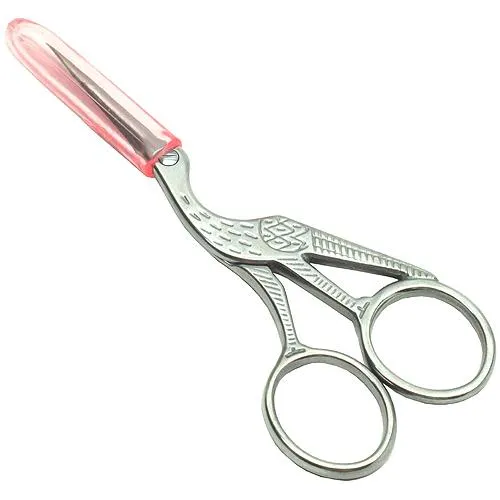 台灣製造 鶴型剪刀 不銹鋼製 銀鶴剪 細部剪 不可缺的 拼貼用剪 鶴型剪 台灣製  凍甲剪、一體成型、復古線剪 歷史價格詳細信息