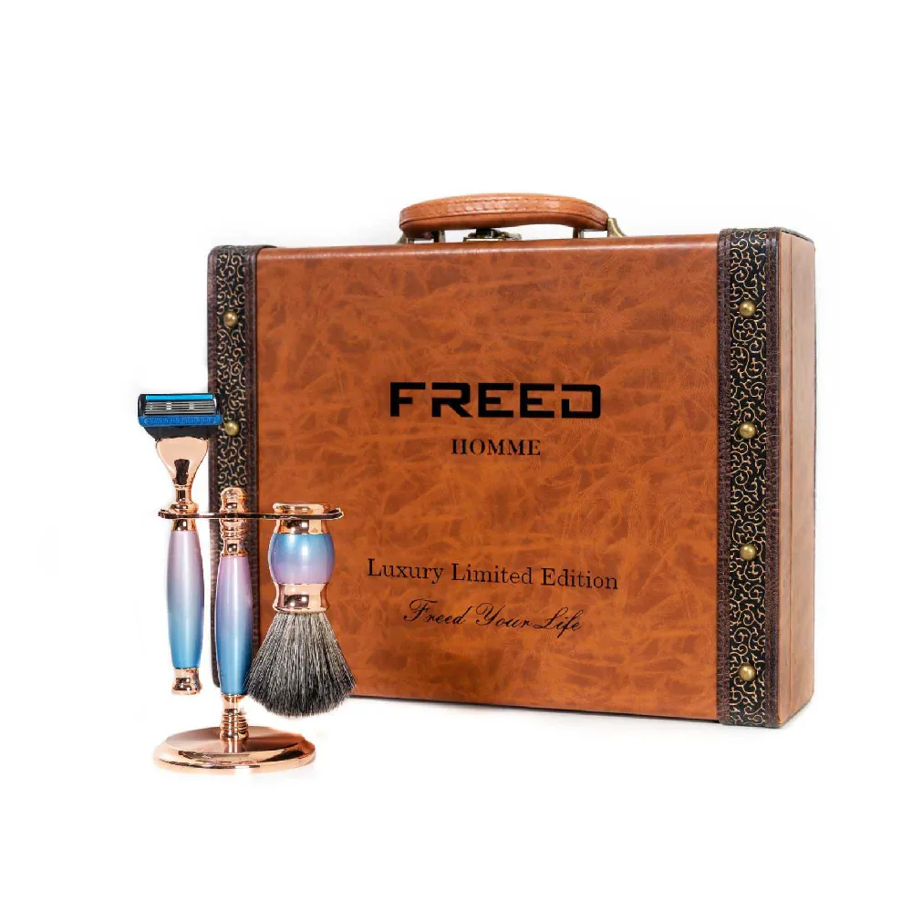 【FREED兩週年特仕款】尊爵四件組刮鬍刀禮盒 男生禮物 刮鬍刀禮盒 客製化刻字 情人節禮品 歷史價格詳細信息