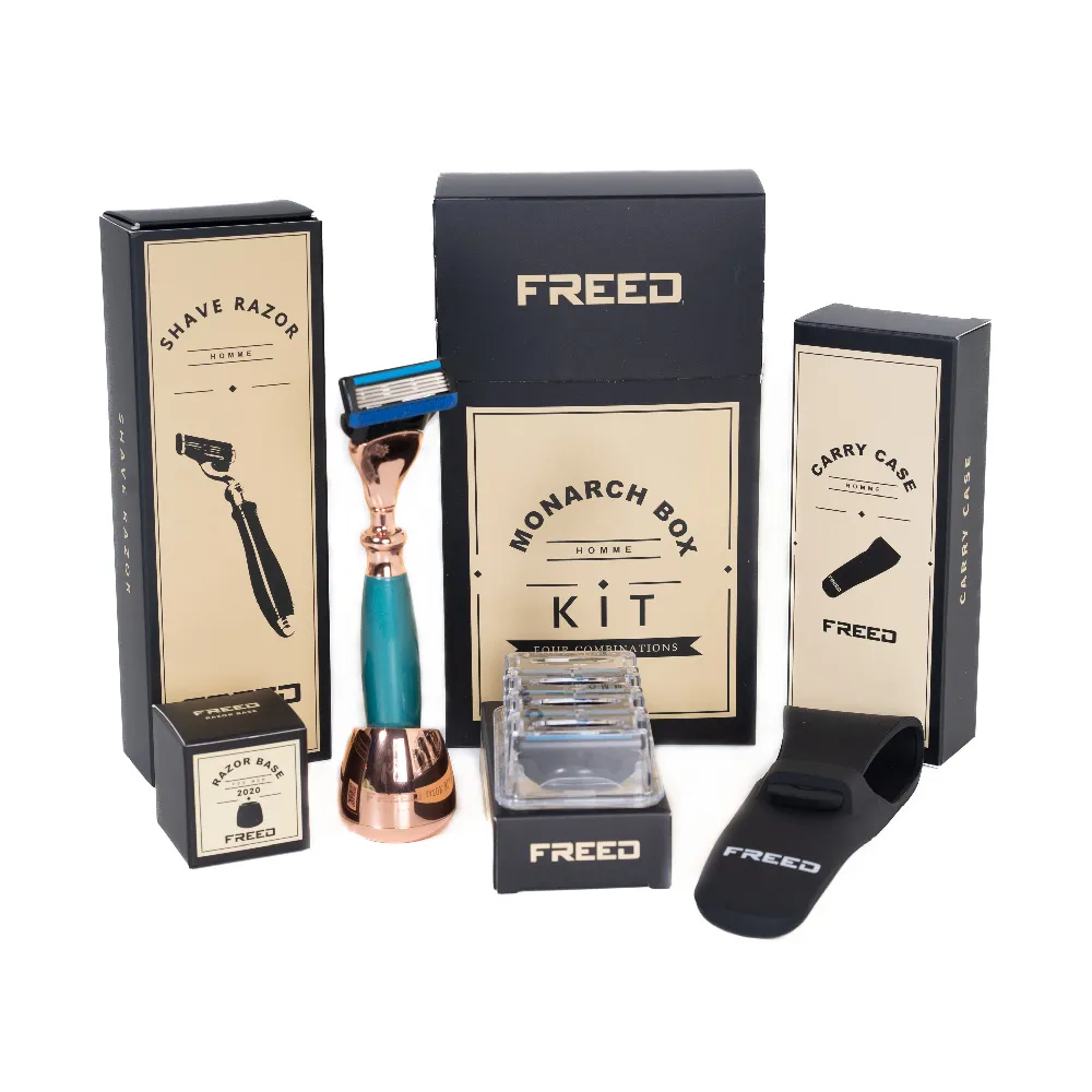 【FREED兩週年特仕款】尊爵四件組刮鬍刀禮盒 男生禮物 刮鬍刀禮盒 客製化刻字 情人節禮品 歷史價格詳細信息