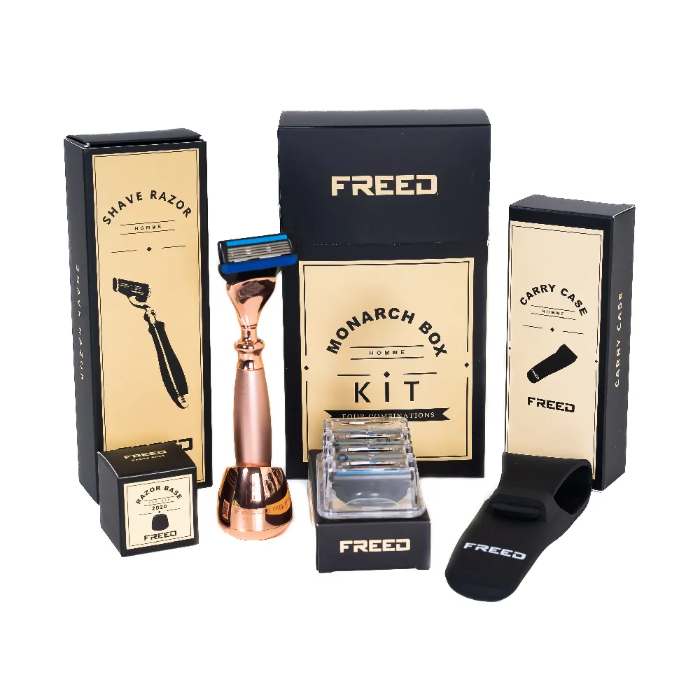 【FREED兩週年特仕款】尊爵四件組刮鬍刀禮盒 男生禮物 刮鬍刀禮盒 客製化刻字 情人節禮品 歷史價格詳細信息