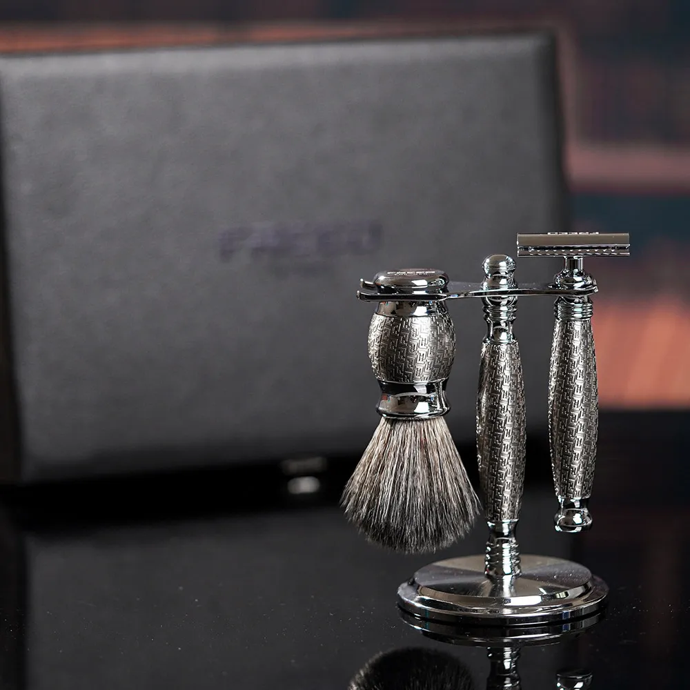 【FREED】豪華四件雙刃刮鬍刀禮盒- 時尚藍 歷史價格詳細信息