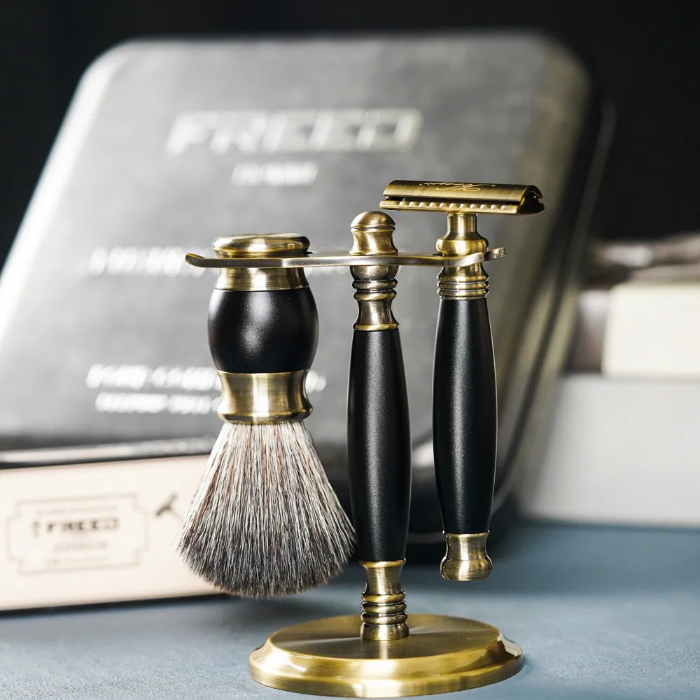 【FREED】古銅系列尊爵四件組五刀式刮鬍刀禮盒 - 帝王藍 歷史價格詳細信息