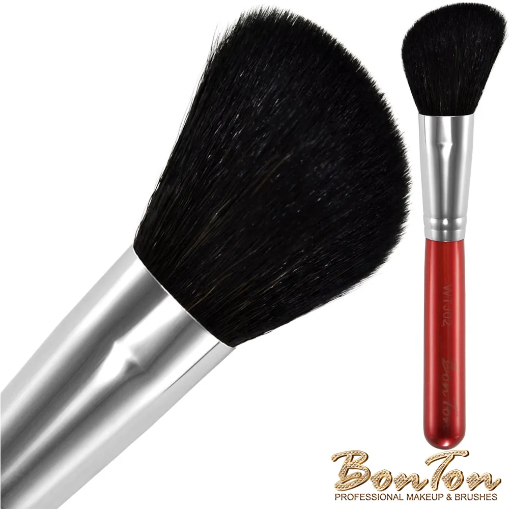 BonTon 湛紅短柄 斜修容/腮紅刷 WTJ02 特級尖峰黑羊毛 歷史價格詳細信息