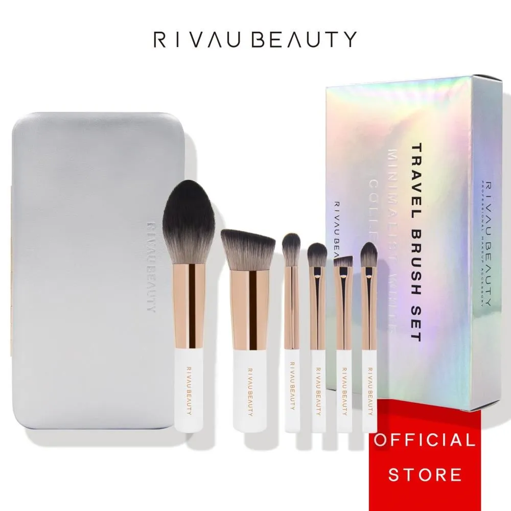 RIVAU BEAUTY / 極簡柔軟纖維毛白色刷具13隻組 | 化妝刷具 刷具組 歷史價格詳細信息