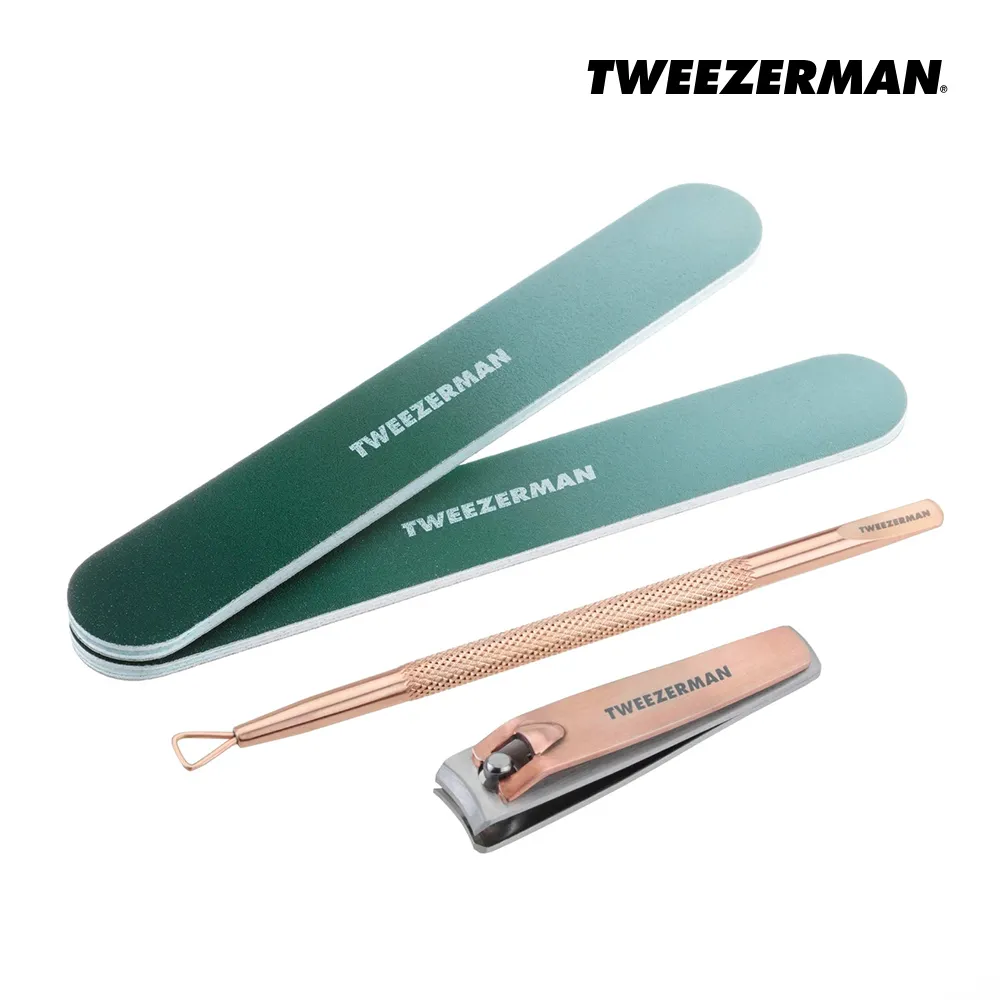 Tweezerman 美甲隨身組 指甲剪 迷你角質鉗 指甲銼 指甲清潔棒 公司貨 雙人牌 指甲刀 - WBK SHOP 歷史價格詳細信息