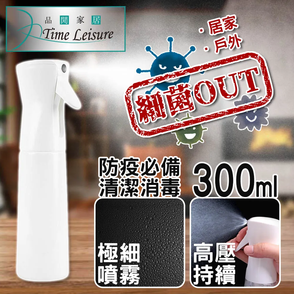 Time Leisure 高壓連續極細噴霧消毒液分裝瓶 小白/160ml 歷史價格詳細信息