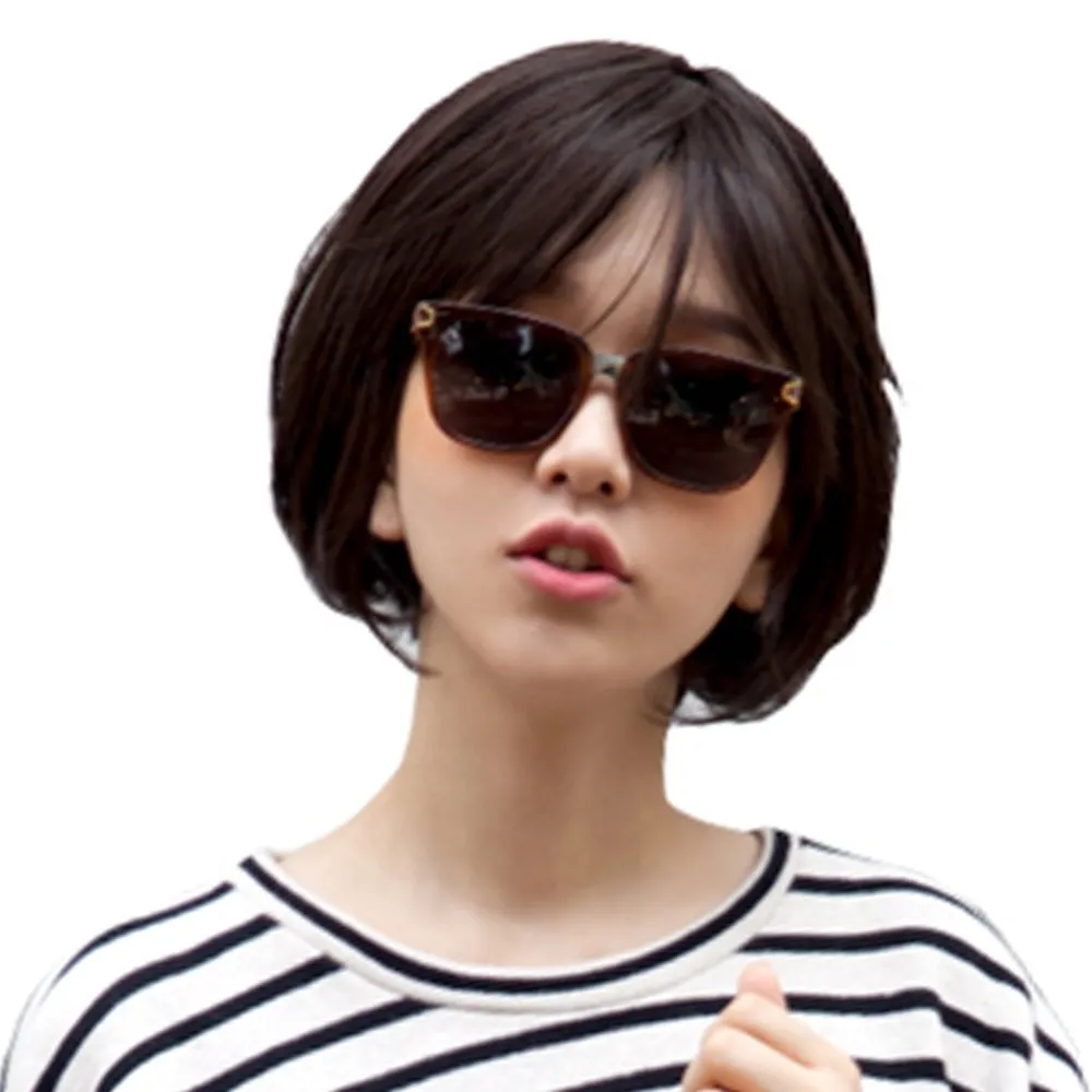 女假髮整頂真髮絲-微捲短髮大方優雅美髮用品2色73vc23【巴黎精品】 歷史價格詳細信息