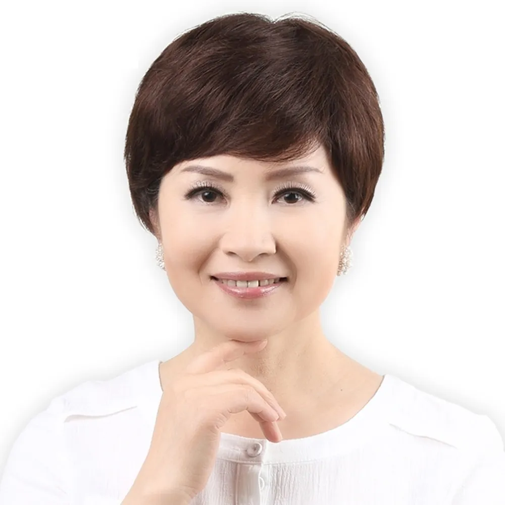 女假髮整頂真髮絲-中長髮仿真大頭皮及肩內彎母親節禮物3色74ai10【巴黎精品】 歷史價格詳細信息