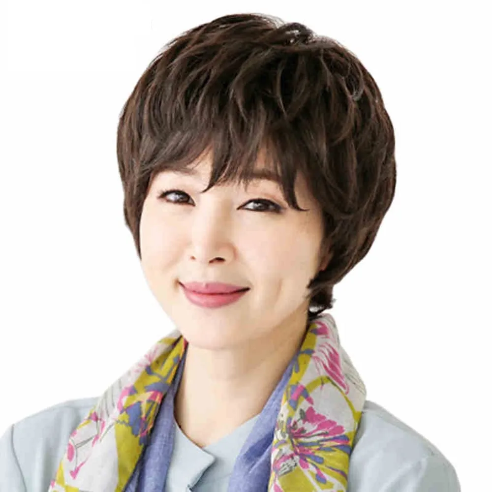 女假髮整頂真髮絲-微捲短髮大方優雅美髮用品2色73vc23【巴黎精品】 歷史價格詳細信息