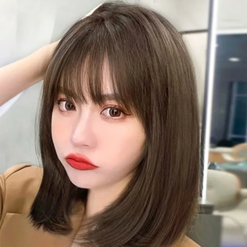 女假髮整頂真髮絲-微捲短髮大方優雅美髮用品2色73vc23【巴黎精品】 歷史價格詳細信息