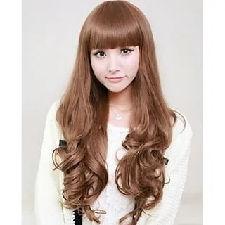 女假髮整頂長假髮-氣質可愛齊瀏海長直髮女美髮用品母親節禮物3色69o52【巴黎精品】 歷史價格詳細信息