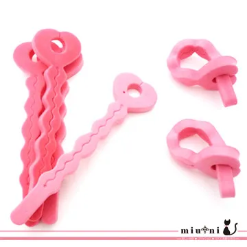 空氣感波浪造型 愛心海綿髮捲髮超值18入-贈絨質大腸髮圈kiret 歷史價格詳細信息