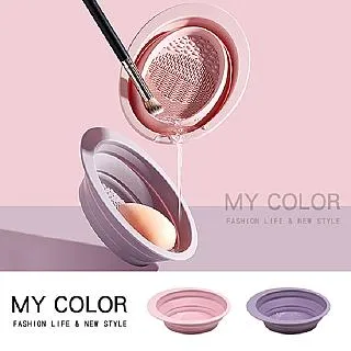 碗粉撲傷矽膠清洗洗刷毛化妝刷子晾不清潔化妝一體清潔盒工具毛刷 歷史價格詳細信息