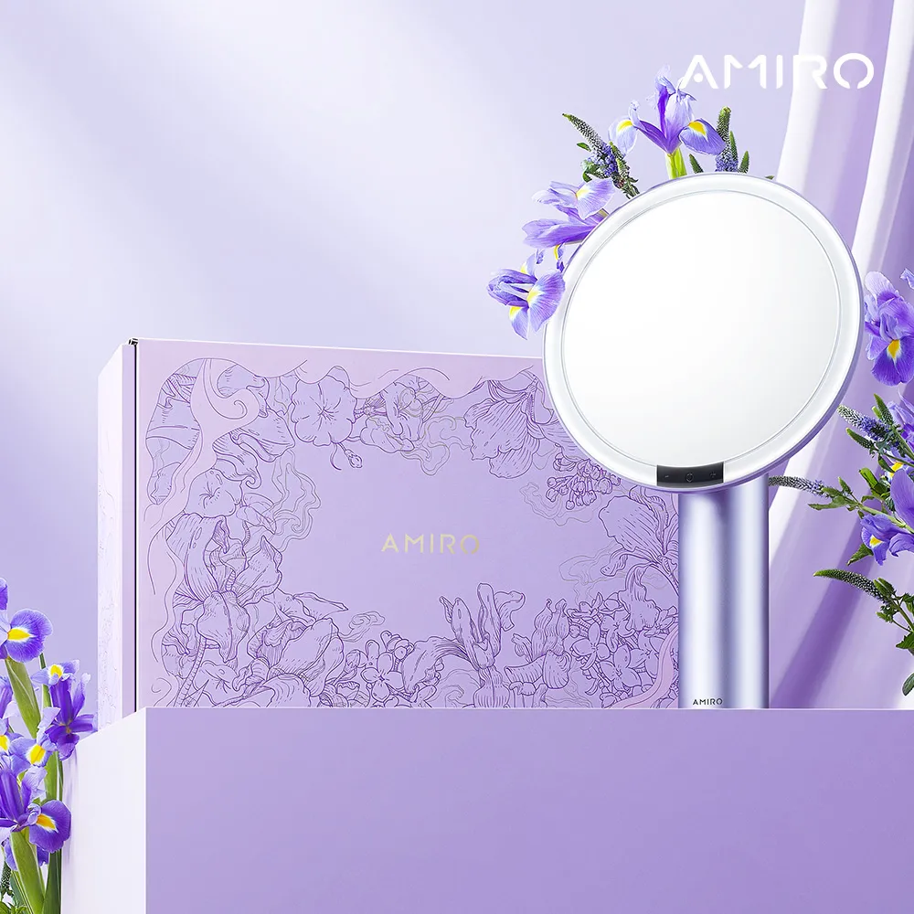 【AMIRO】 Oath自動感光LED化妝鏡-向陽覓光禮盒-英倫綠 歷史價格詳細信息