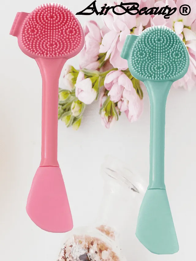 AirBeauty柔軟矽膠背部淋浴按摩清潔身體長柄刷 #去角質  # 按摩 ( 淺灰色) 歷史價格詳細信息