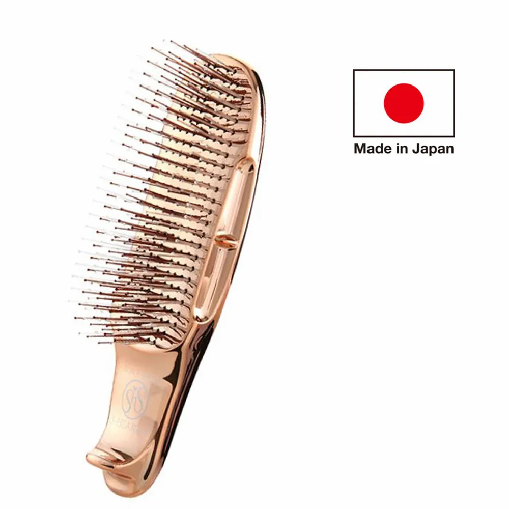 【日本黃金頂級魔髮梳】日本製 S Heart S 乾濕兩用頭皮按摩梳 長柄梳 清潔按摩梳(二色任選) 歷史價格詳細信息