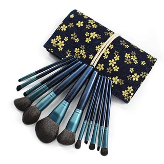 【幸福揚邑】專業彩妝抗菌刷毛木柄化妝刷具馬賽克化妝包14件組-紅 歷史價格詳細信息