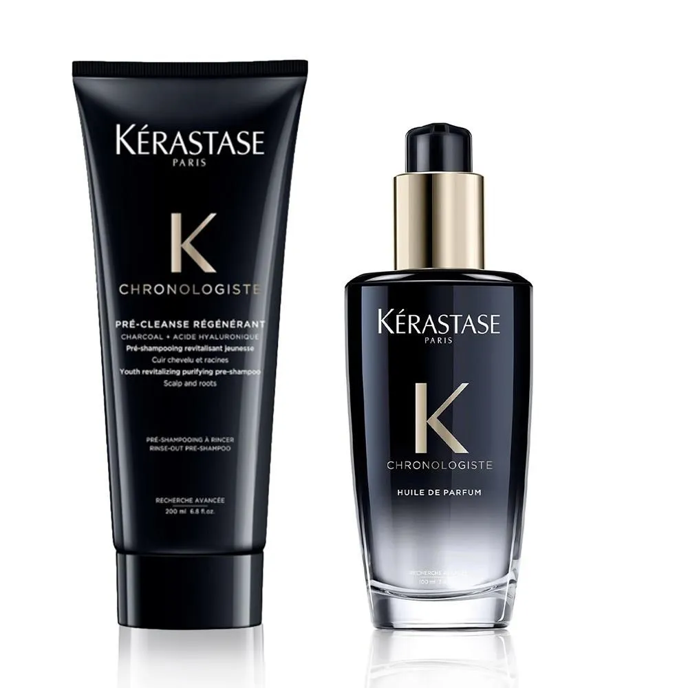 Kerastase 巴黎卡詩 黑鑽極萃逆時亮澤組 (髮浴200ml+香氛露100ml) 價格比較,價格查詢,歷史價格詳細信息