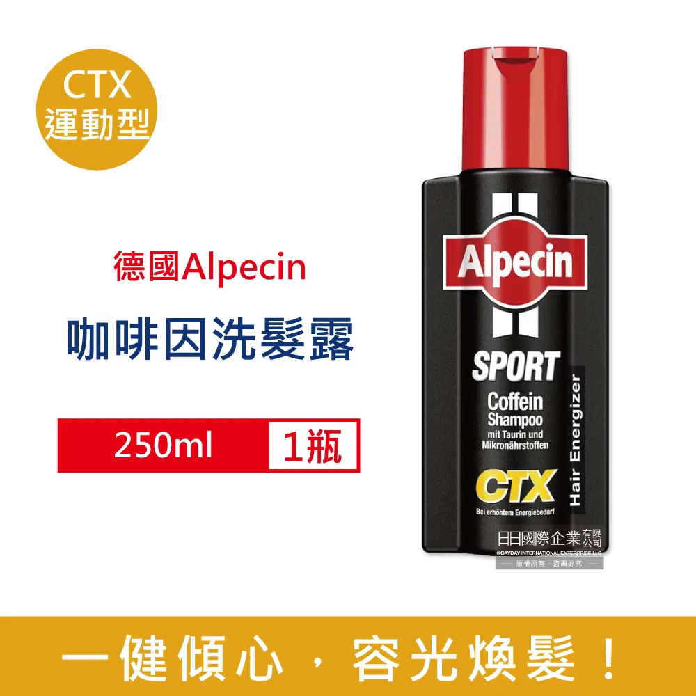 Alpecin咖啡因洗髮露 CTX SPORT 250ml  Vivo薇朵 歷史價格詳細信息