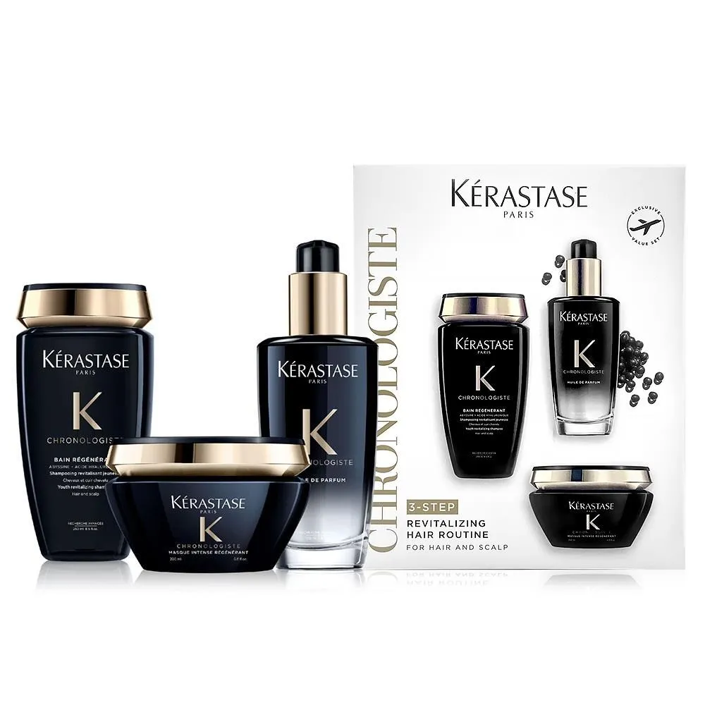 KERASTASE 卡詩 黑鑽極萃逆時奢華組(髮油100ml+髮膜200ml+髮浴250ml)-國際航空版【美麗購】 歷史價格詳細信息