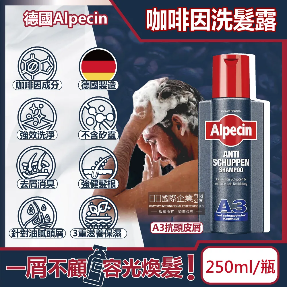 【Alpecin】抗頭皮屑洗髮露250mlx2 歷史價格詳細信息