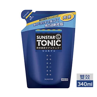 TONIC 爽快頭皮雙效合一洗髮精(補充包) 340ml*4入 歷史價格詳細信息