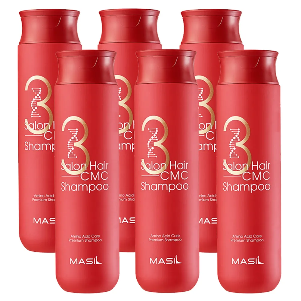 MASIL 胺基酸修復洗髮精300ml+8秒沙龍縮時髮膜200ml(各2,4件組) 歷史價格詳細信息