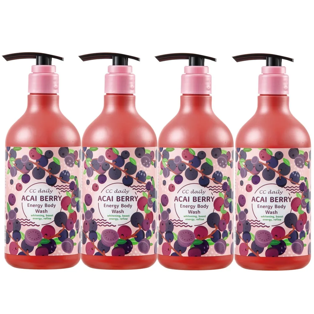 《台塑生醫》CC daily巴西莓果能量沐浴乳580g*4入 歷史價格詳細信息