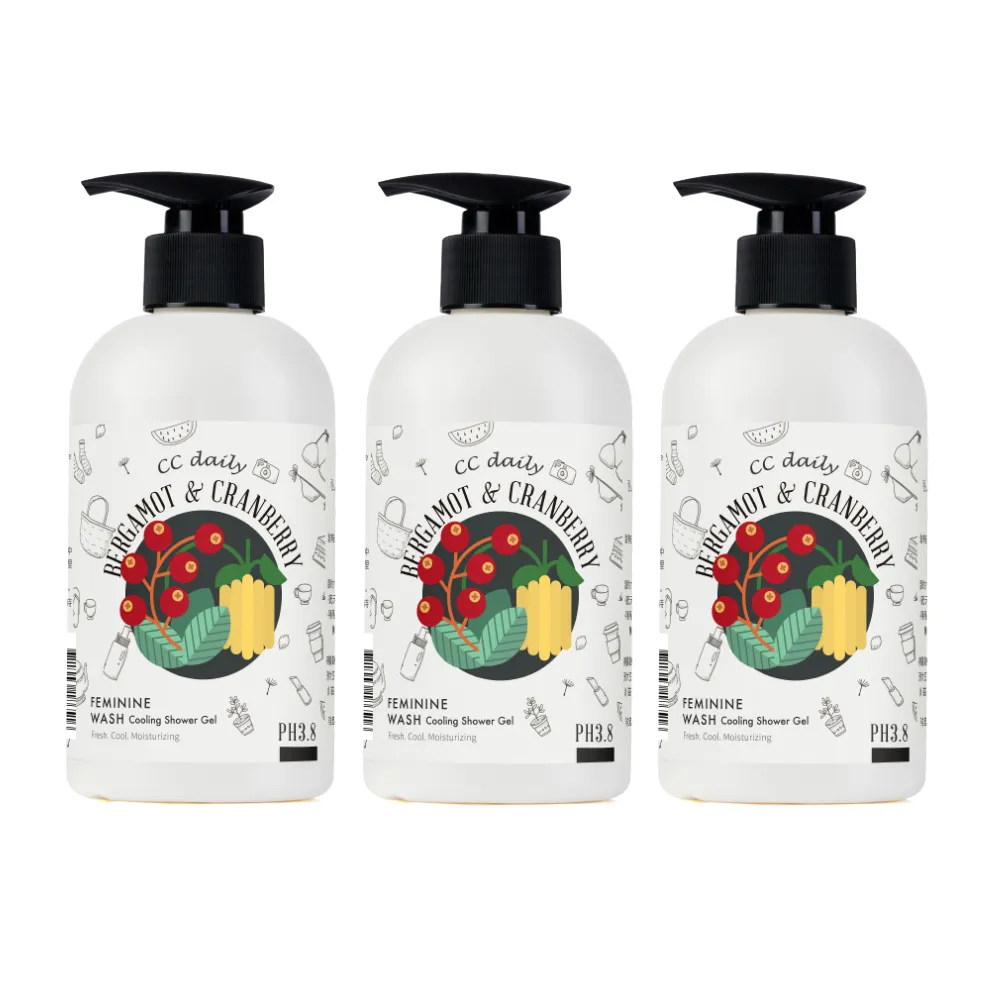 【台塑生醫】CC daily私密肌舒緩潔淨露 佛手柑&蔓越莓(330g*3入) 歷史價格詳細信息