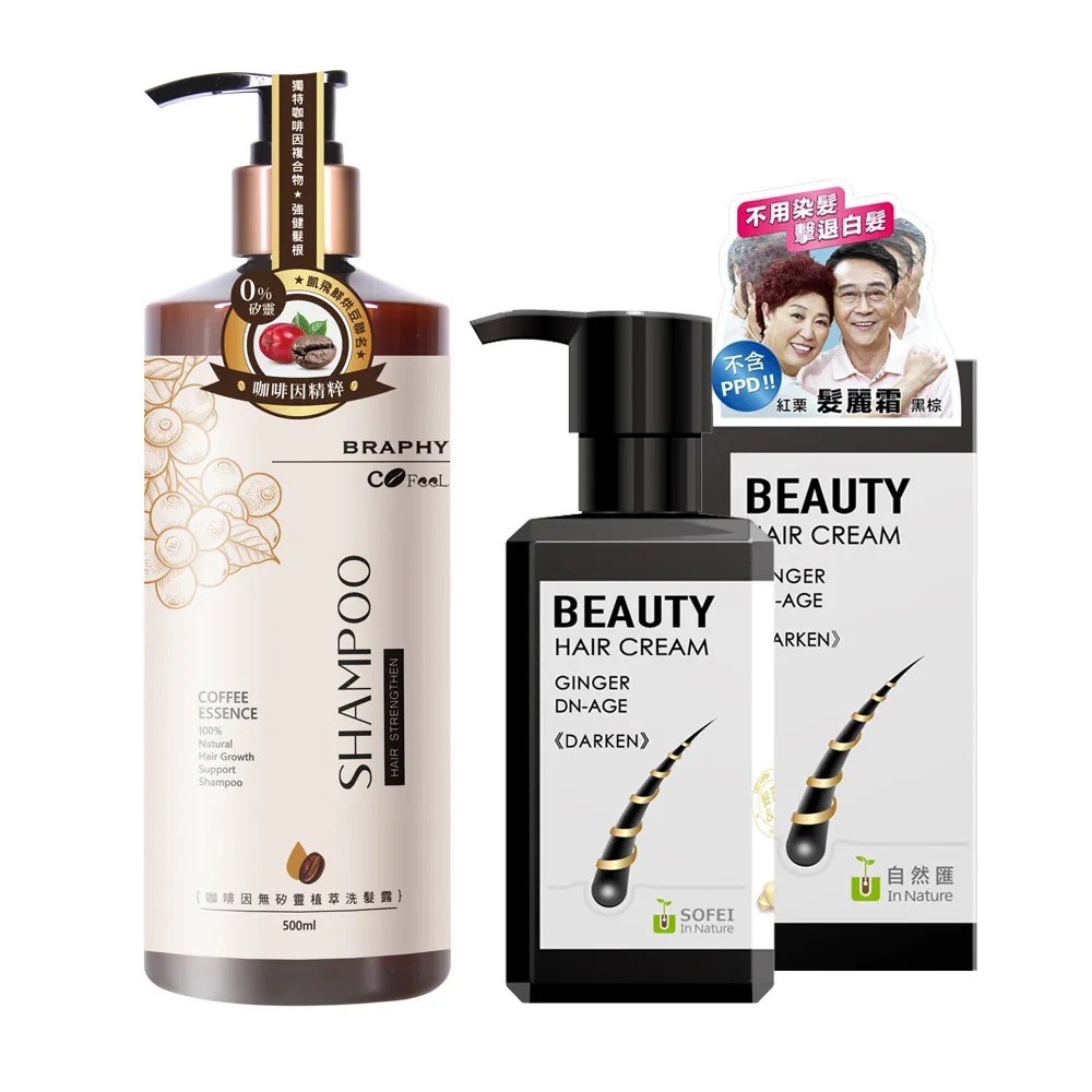 自然匯 光照上色薑萃髮麗霜100ml 3瓶組(髮色約可維持1個月) 歷史價格詳細信息