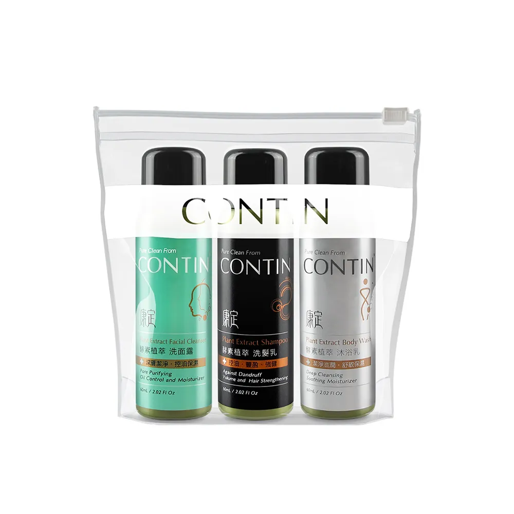 【 CONTIN 康定 】酵素植萃旅行組 60ml x 3  酵素植萃洗髮乳+沐浴乳+洗面露  60ml 超取免運 歷史價格詳細信息