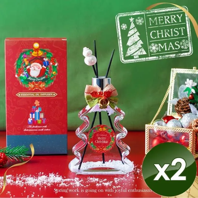 【QiMart】MIT聖誕繽紛款法國精油珪藻土擴香瓶(200ml/瓶)-1入組 歷史價格詳細信息