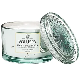 美國原廠正品 VOLUSPA 悠遊太平洋 八角3芯錫盒香氛蠟燭 CASA PACIFICA 12oz/340g 華麗年代系列 歷史價格詳細信息