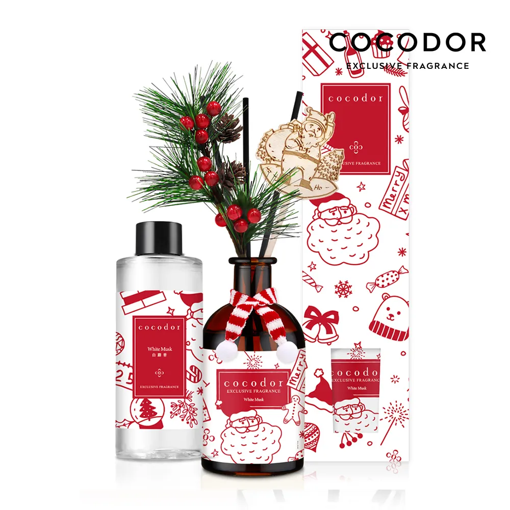 【cocodor】Oh Oh Oh聖誕老人聖誕限定擴香禮盒200ml+限定款補充瓶200ml 1+1套組 韓國官方直營 歷史價格詳細信息