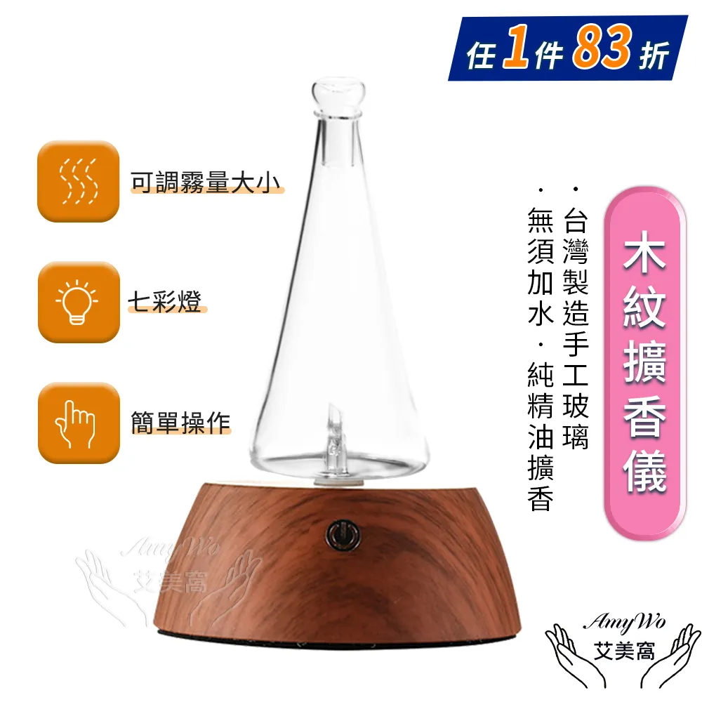 【Amywo艾美窩】木紋超音波負離子薰香機IM-400 歷史價格詳細信息