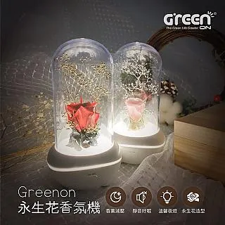 【Greenon】永生花香氛機(香薰減壓 / 靜音好眠 / 溫馨夜燈 / 永生花造型)- 歷史價格詳細信息