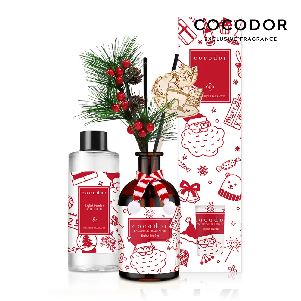 【cocodor】Oh Oh Oh聖誕老人聖誕限定擴香禮盒200ml+限定款補充瓶200ml 1+1套組 韓國官方直營 歷史價格詳細信息