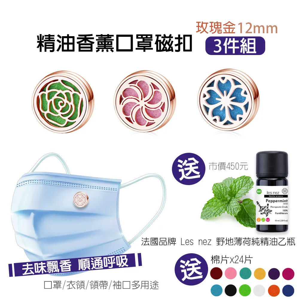 精油香薰口罩磁扣-15mm鈦鋼銀(四件組) 歷史價格詳細信息