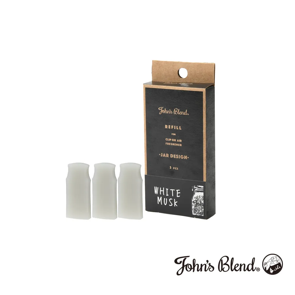 日本John’s Blend 車用夾式擴香盒(白麝香)X2+香氛掛片(白麝香)X3 歷史價格詳細信息