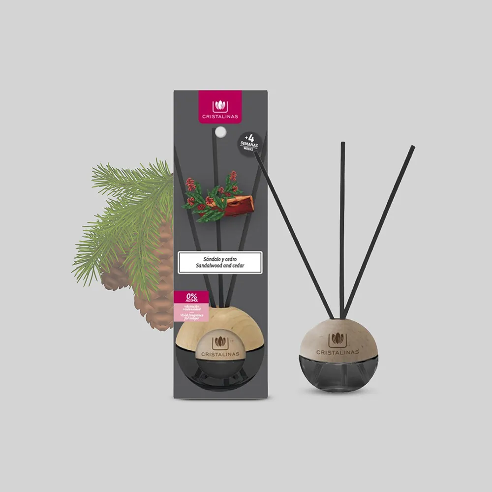 Cristalinas小方框植萃香氛【去味加強版】(30ML)- -晨露花園補充瓶- 雙包裝 歷史價格詳細信息