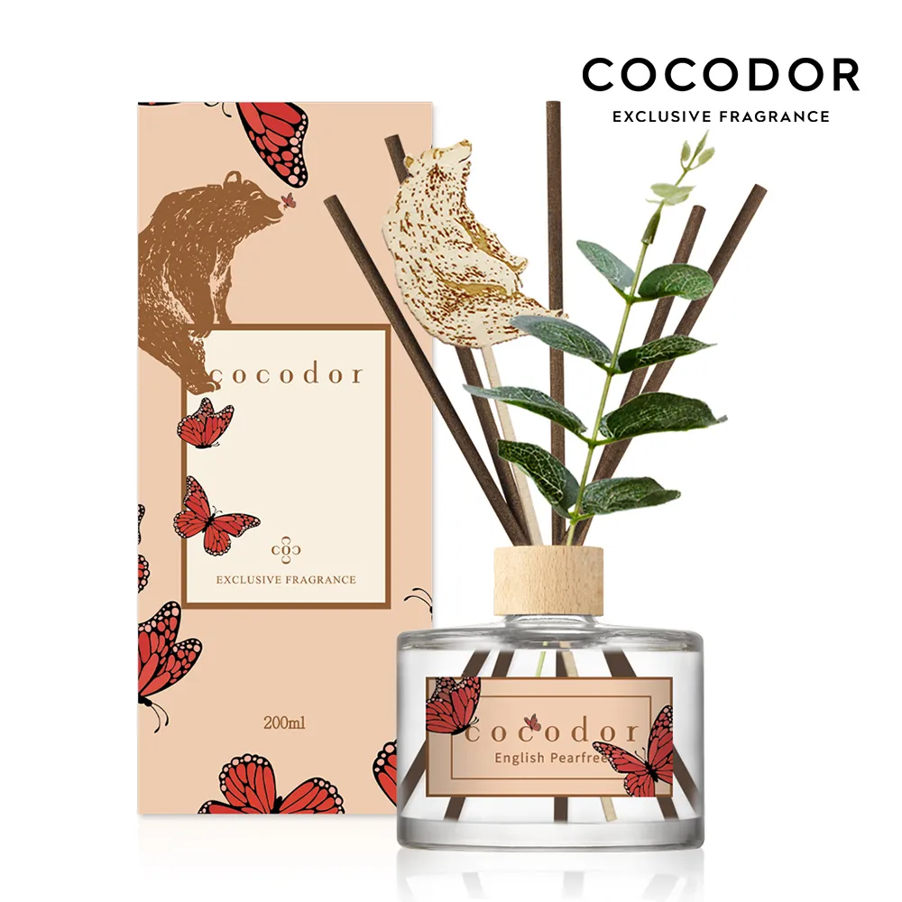 cocodor 棕熊系列擴香瓶-蝴蝶款/綠葉款 200ml 官方直營  秋季限定款 現貨 蝦皮直送 歷史價格詳細信息