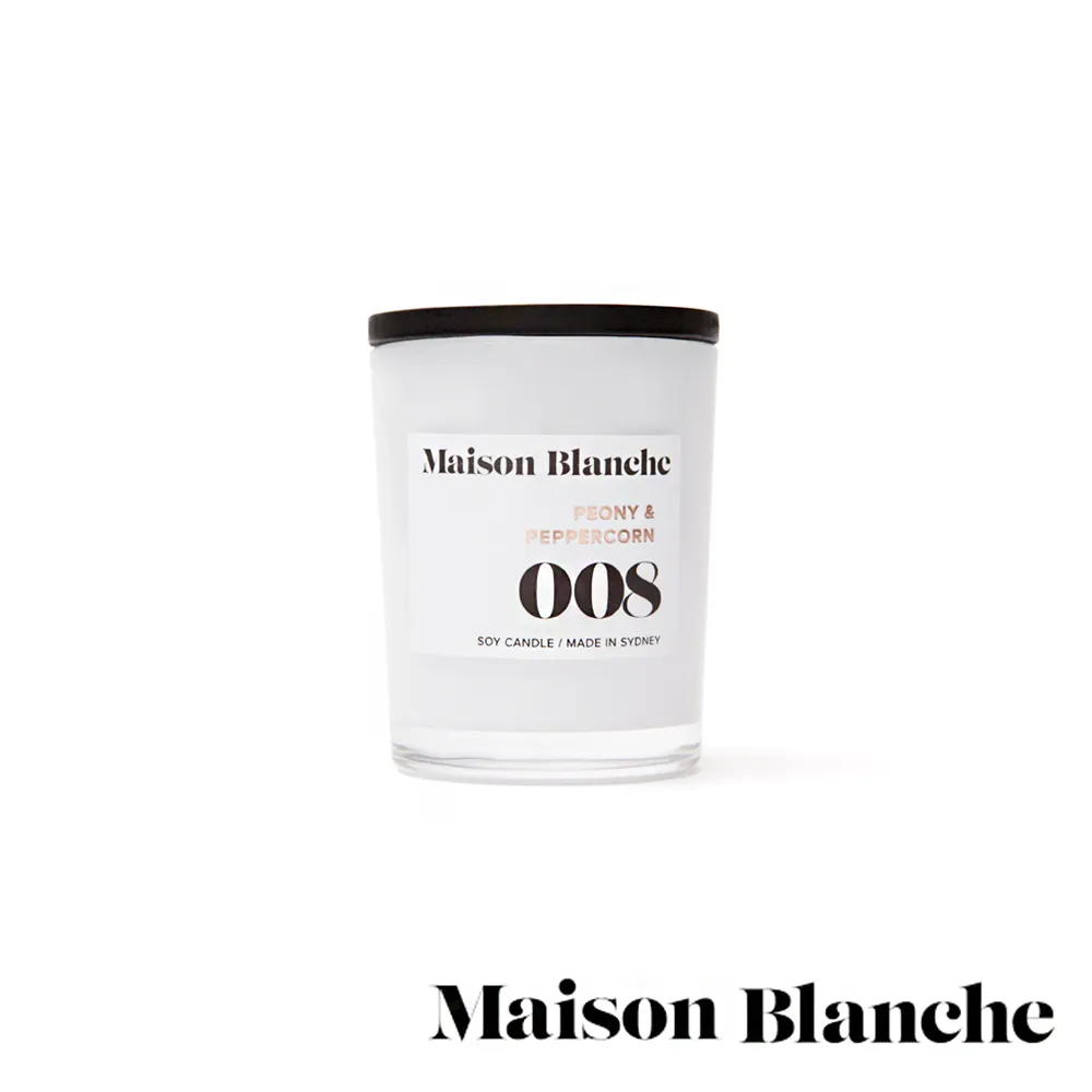 澳洲Maison Blanche 008 牡丹胡椒 200g 手工香氛蠟燭 歷史價格詳細信息
