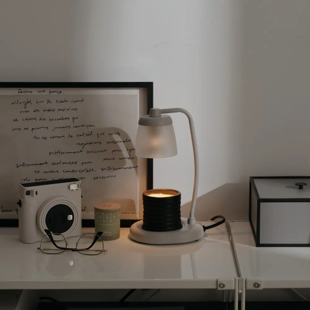 【HOOOME】香氛蠟燭暖燈 融蠟燈 蠟燭燈- 大理石款（白色） 歷史價格詳細信息