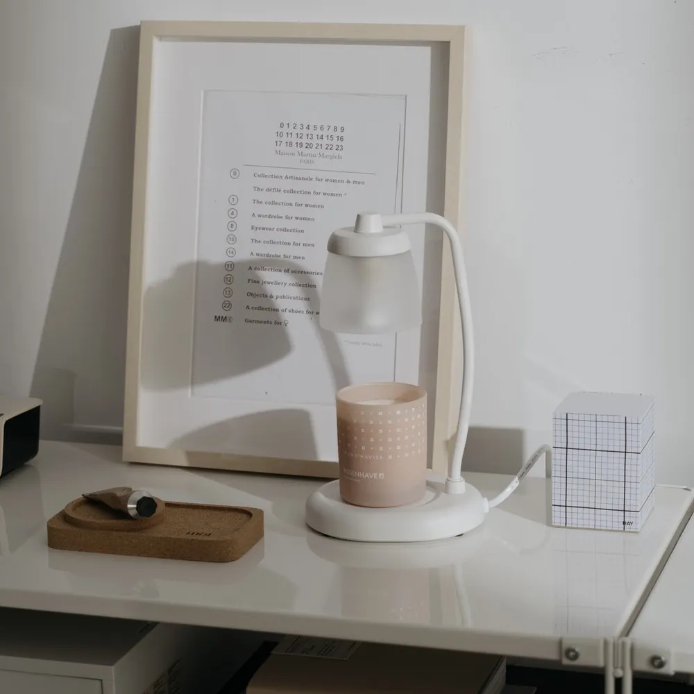 【HOOOME】香氛蠟燭暖燈 融蠟燈 蠟燭燈- 大理石款（白色） 歷史價格詳細信息