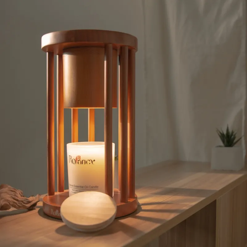 【Rofancy 洛帆晞】仿木定時款融蠟燈-玻璃公主-奶茶色+180g香氛蠟燭組合 歷史價格詳細信息